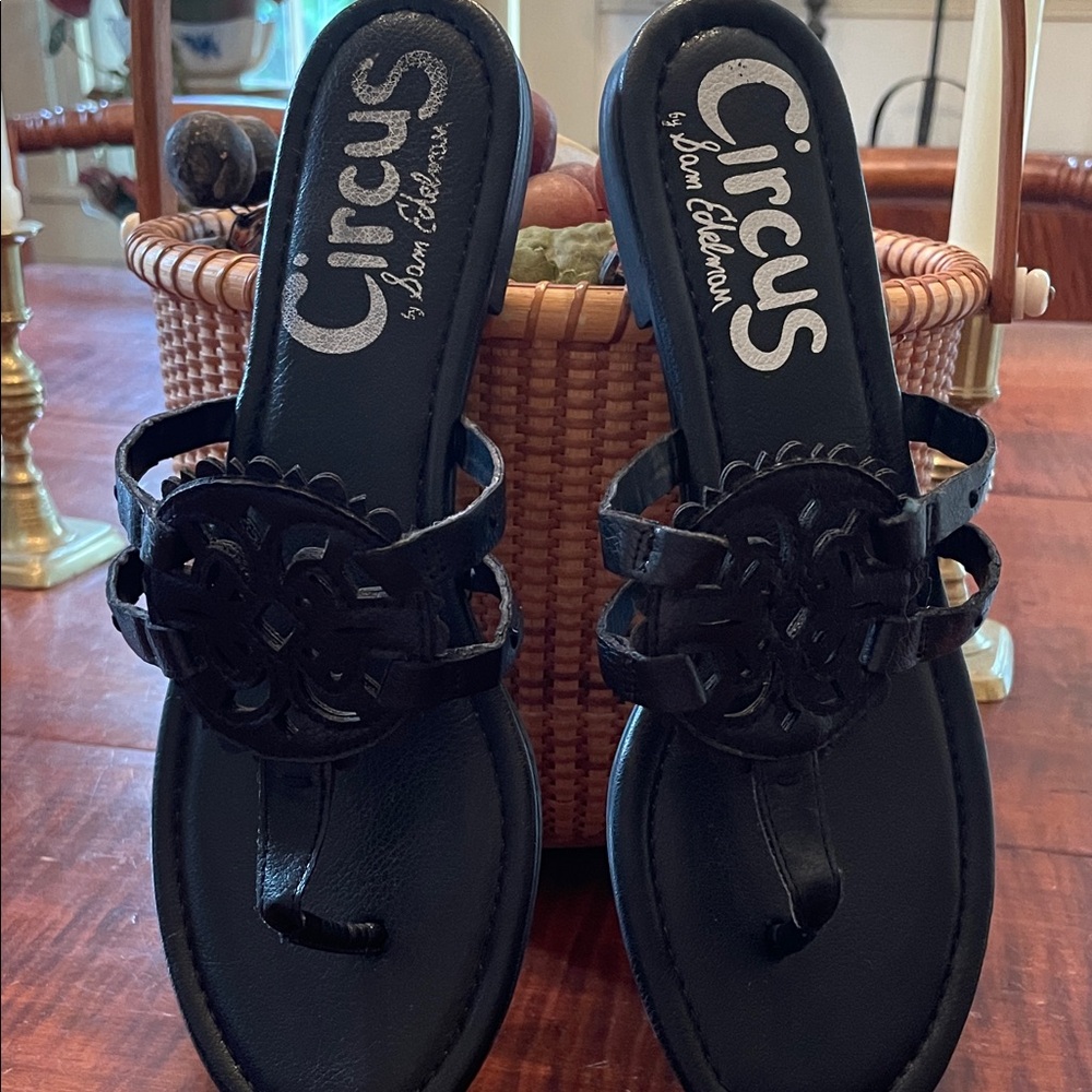 Sam Edelman Circus black sandals, size 9 1/2